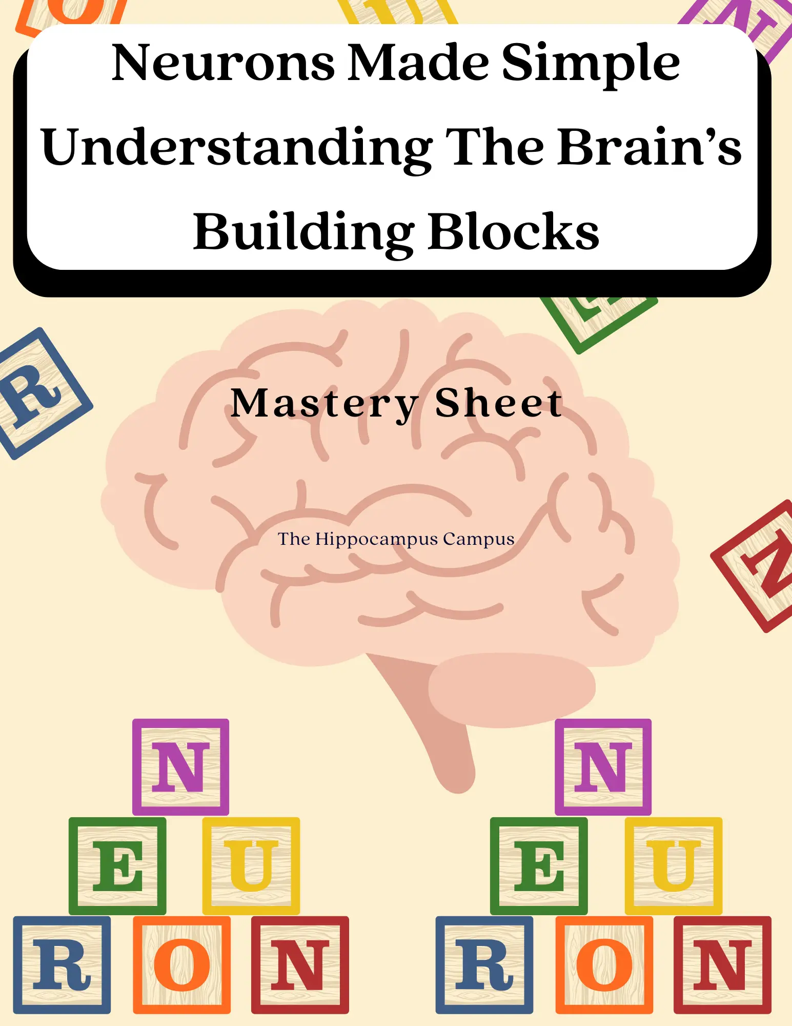 Mastery Sheet: Neurons Made Simple